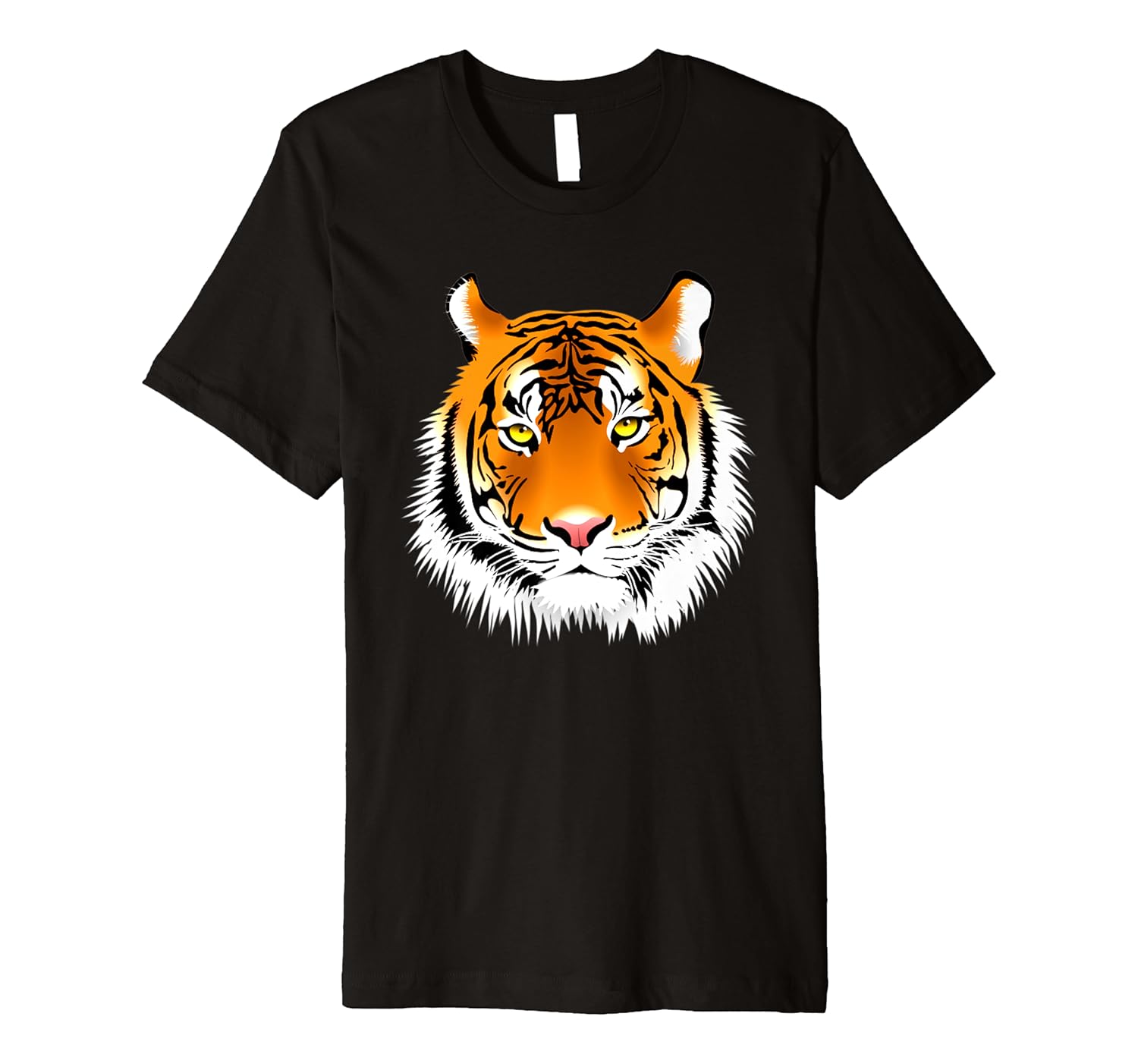 Tiger Design Premium TShirt Clothing